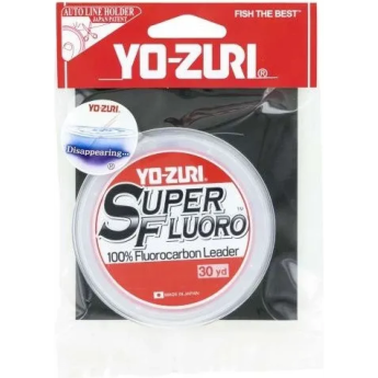 Флюорокарбон YO-ZURI SUPERFLUORO 30YDS 20Lbs 9kg (0.380mm)